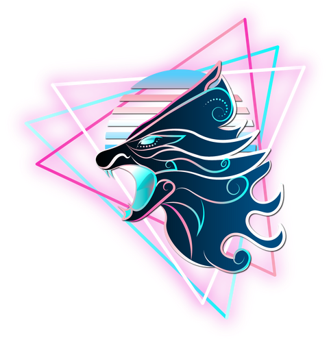 trans rights wolf (for Serious Overchill)